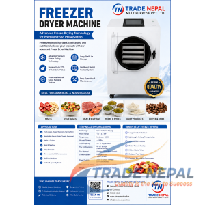 Freezer Dryer Machine in Nepal – Advanced Food Preservation Technology