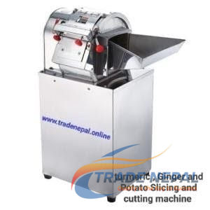 Fruit, Turmeric, Ginger, Potato Slice cutting machine 