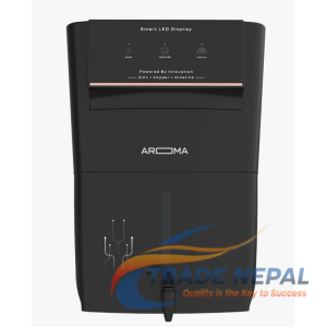 AROMA Smart RO+UV+UF+TDS+Alkaline Water Purifier (Black) Nepal.
